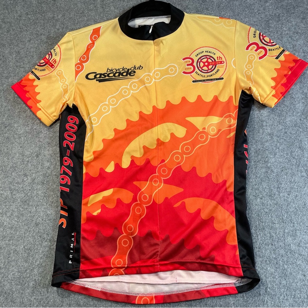 Primal STP Seattle To Portland Cycling Jersey 30th Anniversary Size Small